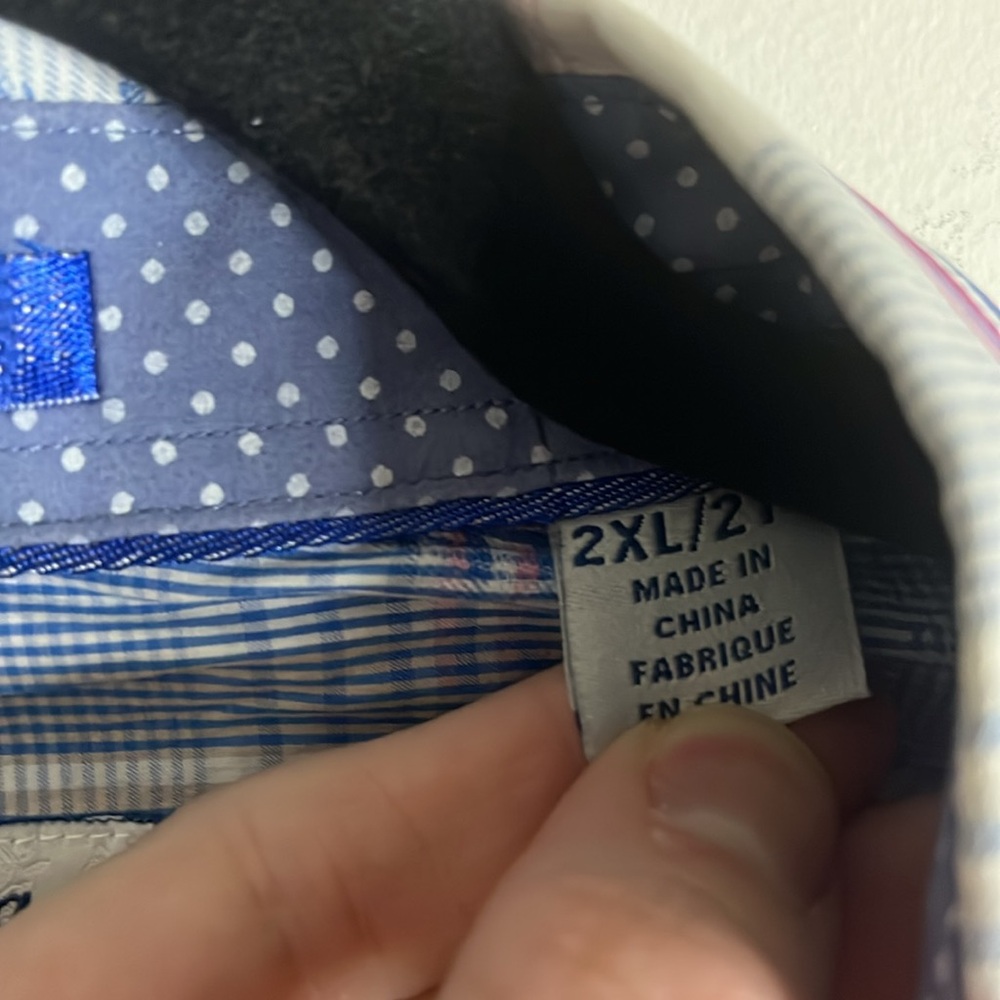 2XL Tommy Bahama Dress Shirt - Picture 4 of 5
